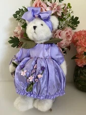 Boyds Bears Laura Bearybloom 4014918 Plush Bear Numbered Edition 2009 Dress EUC