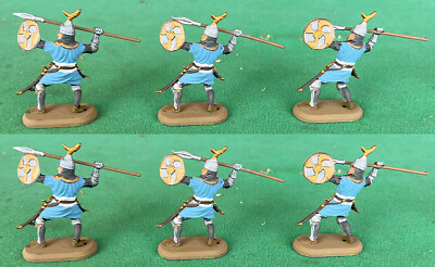 Britains Deetail 6 PRO PAINTED TURKS - 54mm figures on metal bases