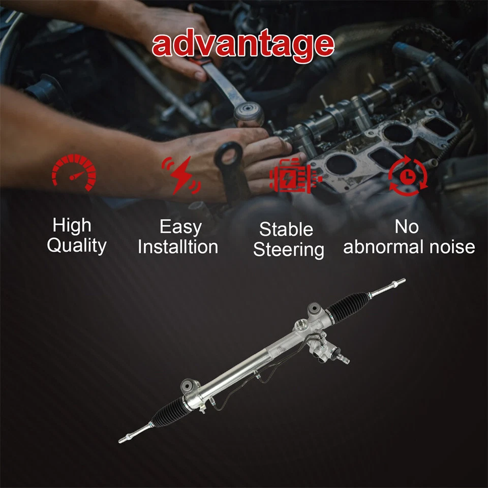 动力转向架和小齿轮外扎杆适用于丰田 Avalon Camry 雷克萨斯 ES330 — 第 4/4 张图片