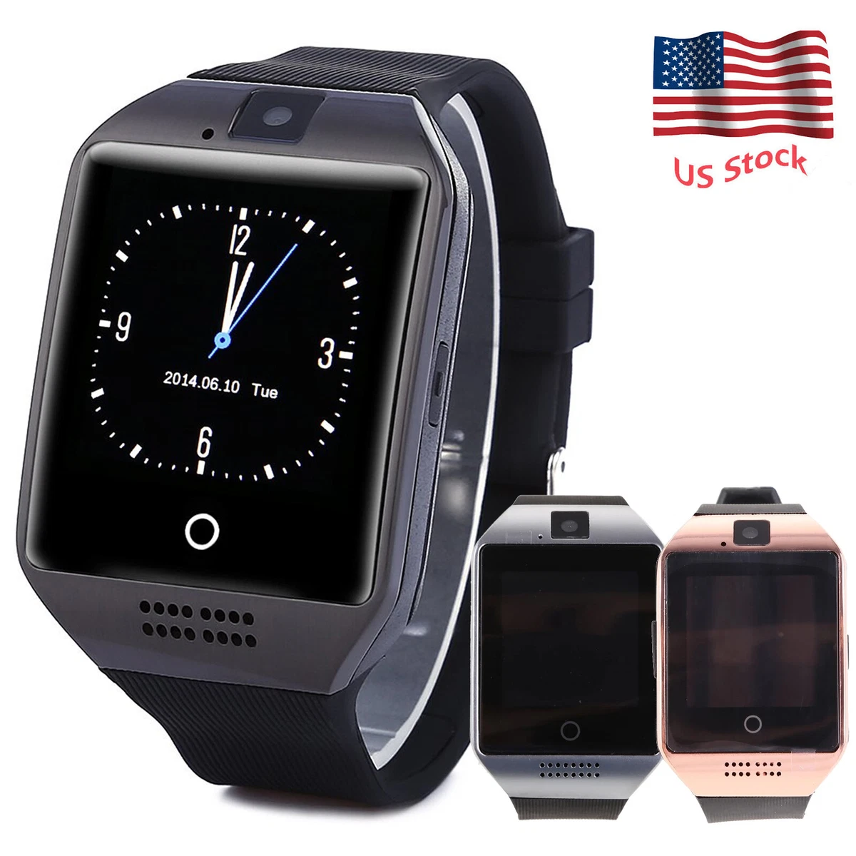 Touch Screen Smart Watch Men Women Smartwatch Phone Call Text for Android