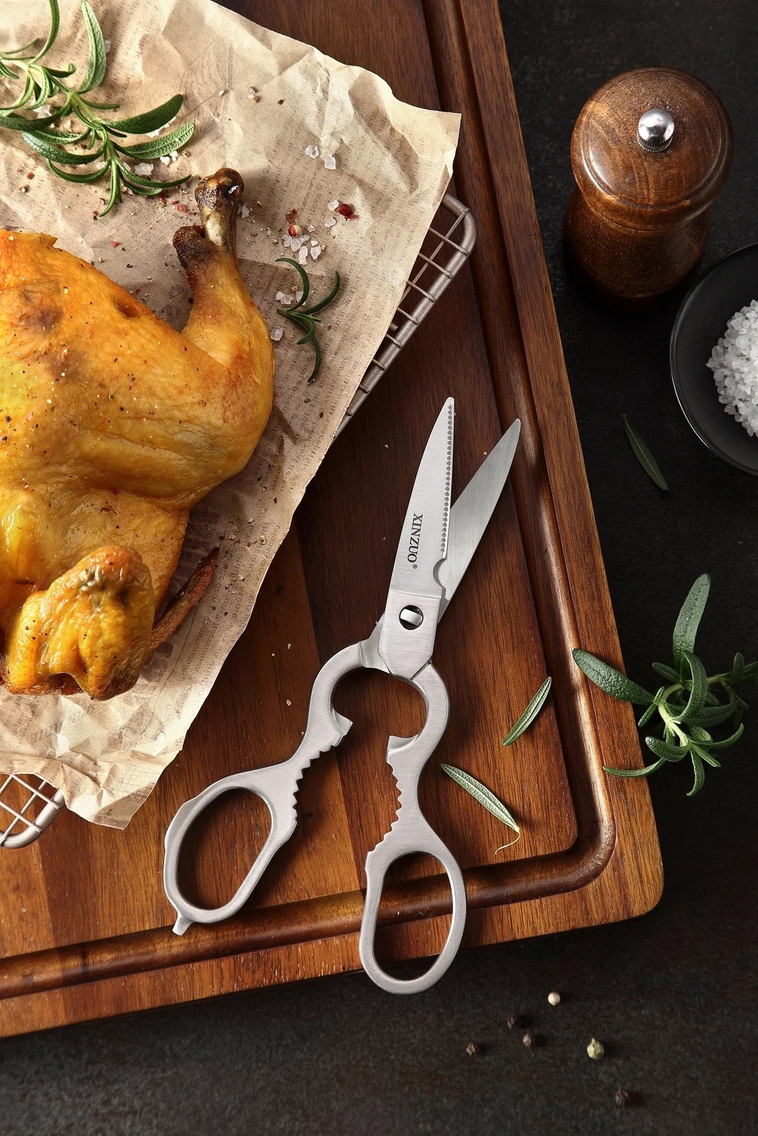 XinZuo Multi-Functional Detachable Stainless Food Cooking Shears Kitchen Scissor
Opens in a new wind