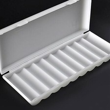 18650 Battery Storage Case Box Organizer Holder White for 10 x18650 Batteries1