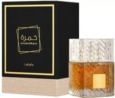 Khamrah by Lattafa perfume for unisex EDP 3.4 oz New in Box