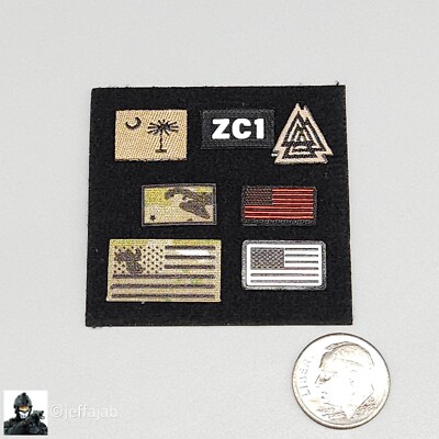 1:6 scale Easy & Simple Delta Force Chronology 2022 Patches Set | eBay
