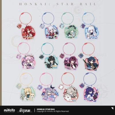 miHoYo Honkai: Star Rail Kids Cat Keychain Official Keyring The Littles Original