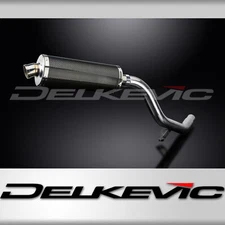 Triumph Tiger 1200 Explorer 2012-21 Slip On 14" Oval Carbon Exhaust Muffler Kit