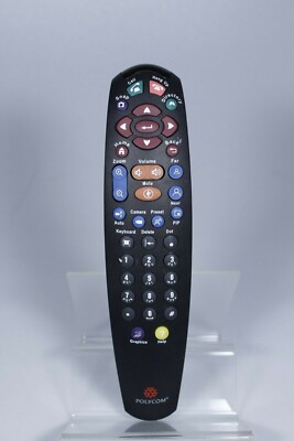 POLYCOM VSX ADVANCE REMOTE FOR VIDEO CONFERENCING CAMERA (NO BATTERY COVER)