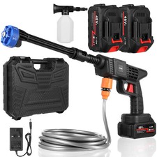 Cordless High Pressure Washer Electric High Power Jet Wash Patio Car Cleaner UK