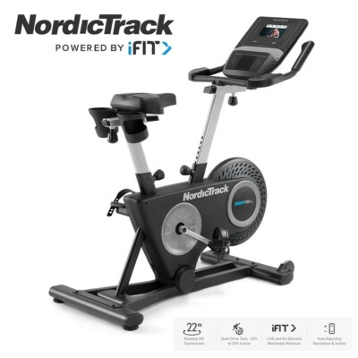 NordicTrack Studio Bike with 7” Smart HD Touchscreen Exercise