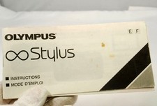 Olympus Stylus infinity Instructions EN, FR english francais