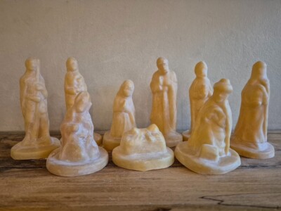 Weihnachtskrippe Set Silikonformen - Supercast - perfekt für Weihnachten!