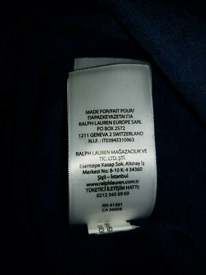 POLO RALPH LAUREN Mens Blue Short Sleeve Polo Shirt Size 2XL