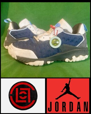 UVP 510£: CLOT x Air Jordan: Delta 2 'Flint' DO2155-100: Herren Sportschuhe UK 10