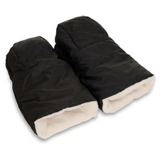 Winter Stroller Hand Muff Gloves, 2-Piece Set, Compatible with UPPAbaby Black