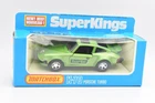 Matchbox Super Kings K70 Porsche 911 Turbo green w/ Box. DieCast Lesney