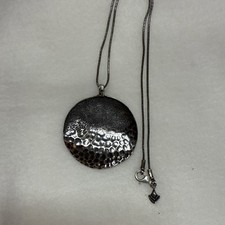 Silpada Retired Hammered Slver Neclace