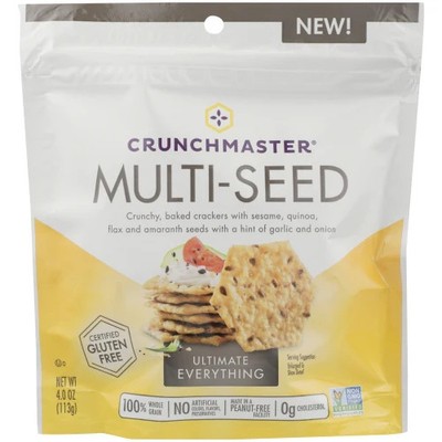 Cracker Mlti Seed Evrythn Case of 12 X 4 Oz By Crunchmaster