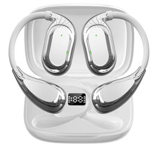 Open Ear Earbuds, Bluetooth 5.4 Wireless Earbuds with Ear Hooks, 32H Hifi Stereo