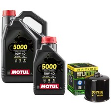 750 Sport Oil and RC Filter Kit Motul 5000 10w40 5L Ducati 750 2001 8.60 per litre