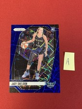 2024 Panini Prizm WNBA - Jacy Sheldon #4 Blue Velocity Prizm (RC) A