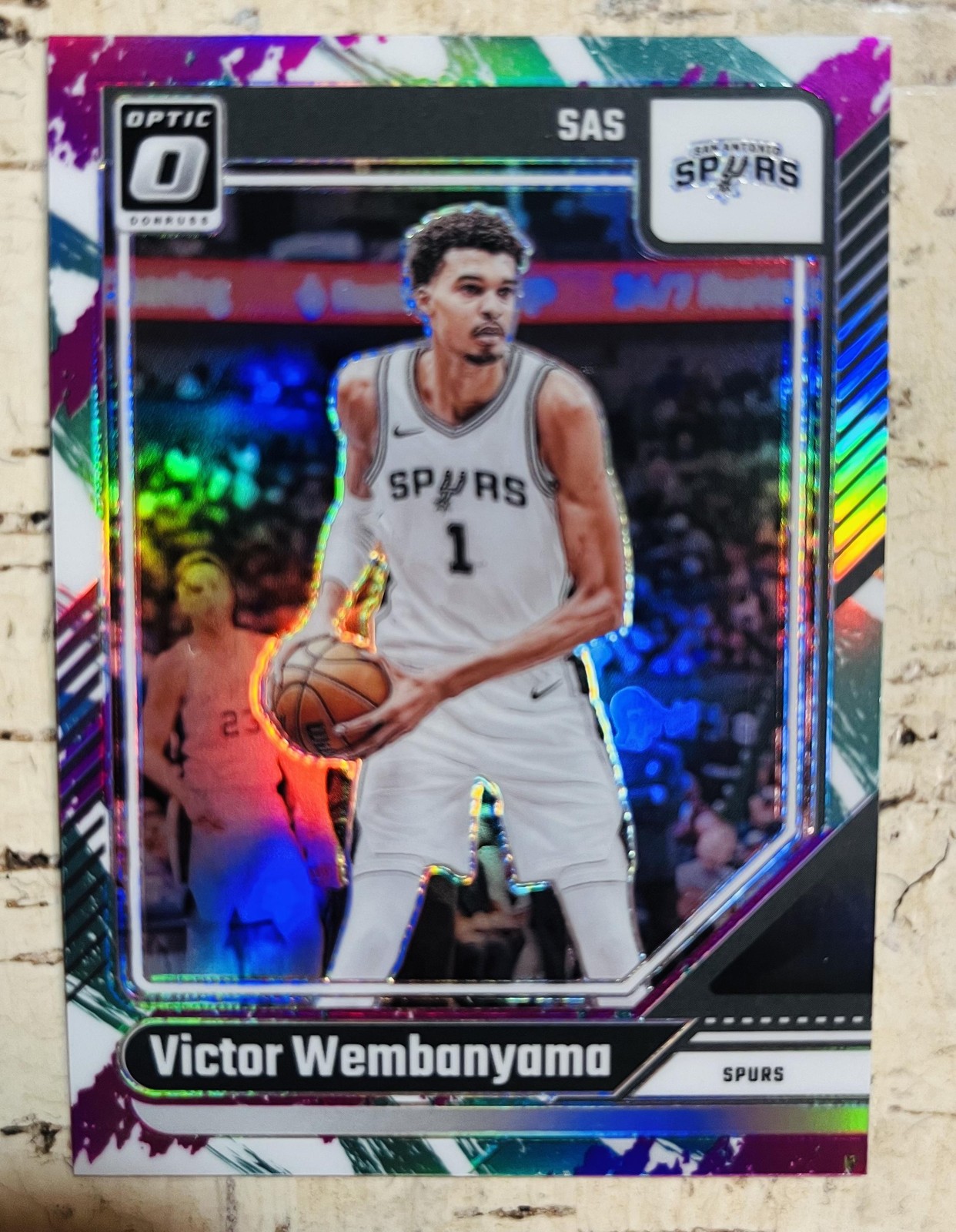 2024-25 Panini Donruss Optic Victor Wembanyama #45 Jazz SSP