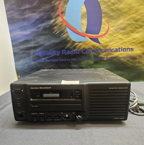 Vertex Standard VXR-7000 150-174 MHz VHF Desktop Repeater Radio Base VXR-7000V