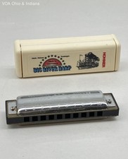 Hohner Big River Harp MS Diatonic 10-Hole Harmonica Made in Germany with Case