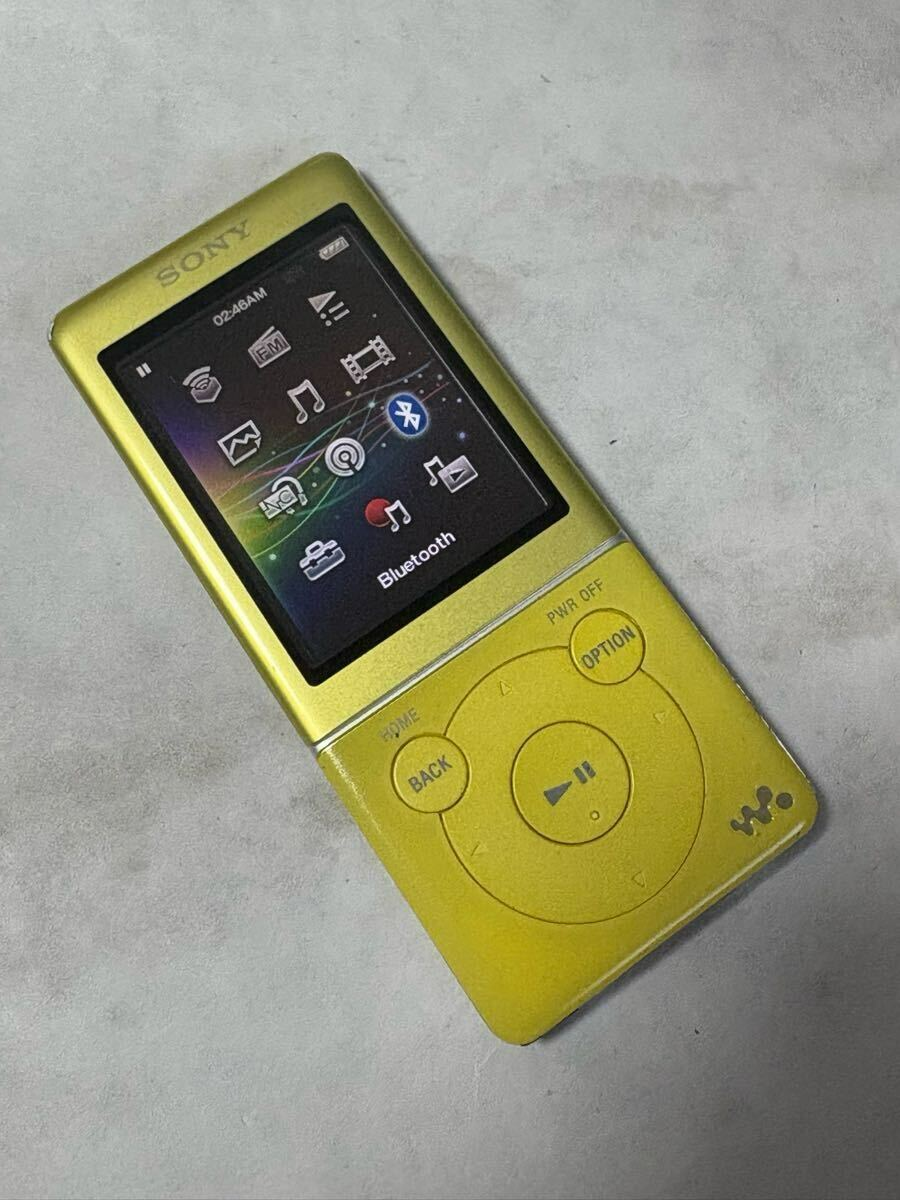 SONY ウォークマン イエロー NW-S774 Sony Walkman NW-S774 Yellow 8GB MP3 Player Digital Audio
