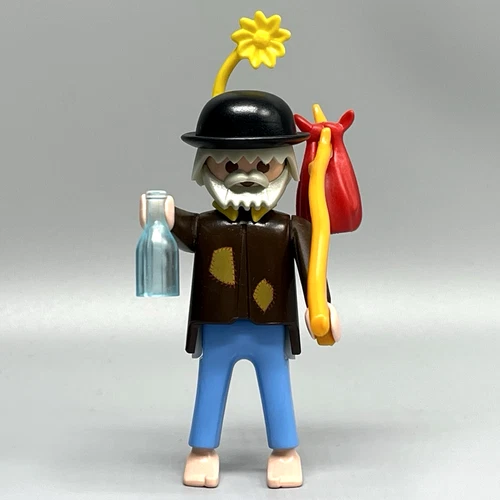 Playmobil Victorian Hobo Tramp Vagabond Bum Sack Male Adult Figure 5504 5508 VTG