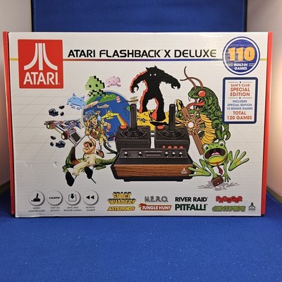 Atari Flashback X Home Console 110 Built-In Games 2 Wired Controllers HDMI 720p