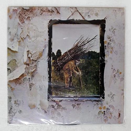 LED ZEPPELIN ATLANTIC P8166A Japan REISSUE INSERT INNER SLEEVE GATEFOLD VINYL LP