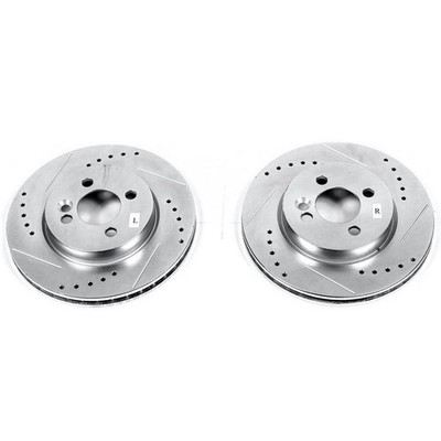 PowerStop Disc Brake Rotor Set - Fits Mini Cooper 2007-2016 PowerStop Evolution