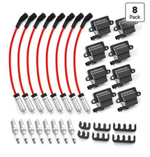8 Pack Square Ignition Coil D581 UF-271 & Iri...