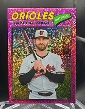 2026 Topps Heritage Taylor Ward Pink Sparkle Parallel #258- Orioles