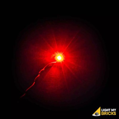 Light My Bricks 278 - Bit Lights (Flashing Red) 30cm - (4 pack) NEW in OVP