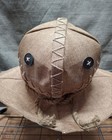 Trick R Treat Sam Burlap Scarecrow Full Head Halloween Mask . Adult