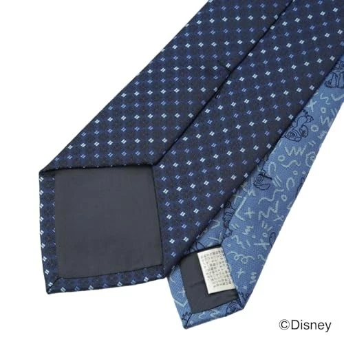 [Disney] Tie Lilo & Stitch Scrump Pattern Tie DW1433 Navy
