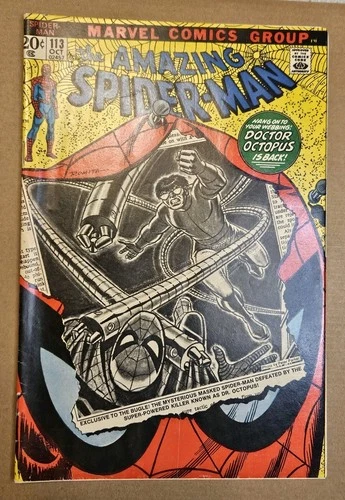 The Amazing Spider-Man #113 (Marvel Comics October 1972) VG 4.0