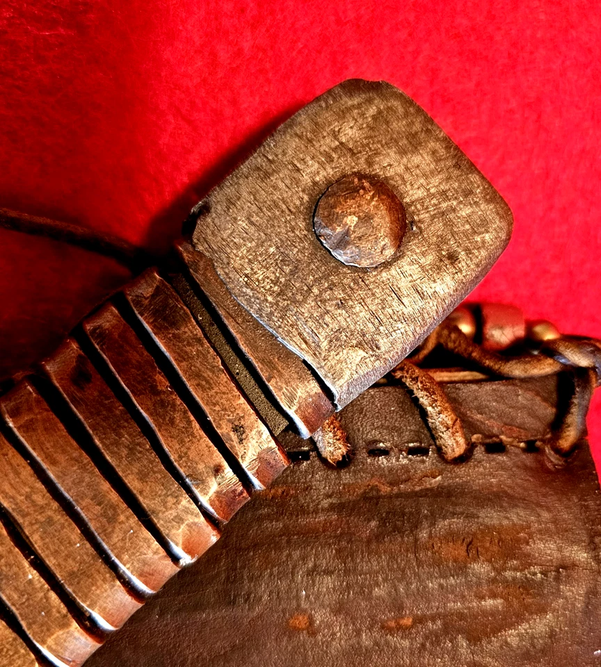 Vintage Trade Knife with Copper Handle and Sheath - Image 2 of 4