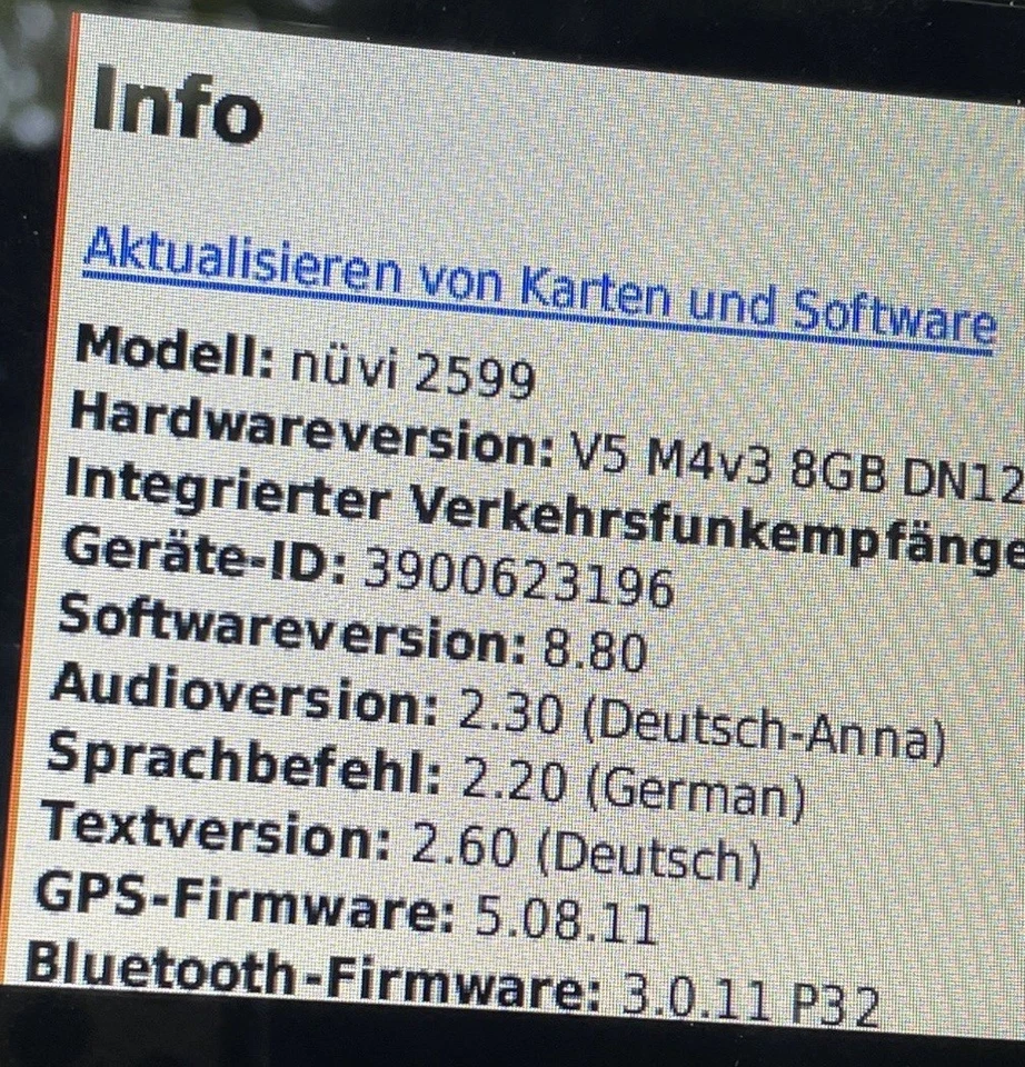 Original Garmin Nüvi 2599,schwarz ,vollfunktionsfähig,gebr.Top-Zust. - Bild 2 von 4