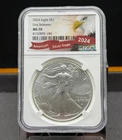 2024 NGC MS 70 American Silver Eagle First Releases,  Eagle Label
