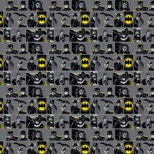 Batman Team-Up Block Cotton Fabric