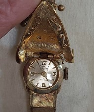Rare 14K Solid Real Gold Diamond DeWitt Brace...
