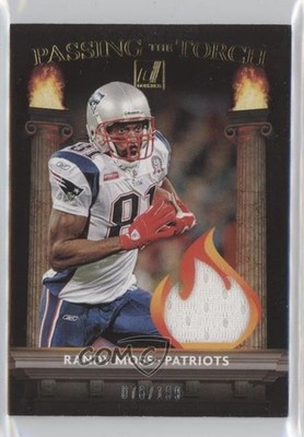 2020 Donruss Passing the Torch Jerseys /199 Randy Moss N'Keal Harry #17 HOF s1i