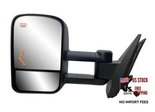 Driver Left Side Door Towing Mirror Power and Heated with Driver LH Side