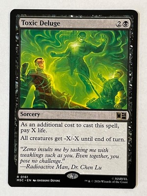 Toxic Deluge Commander: Marvel Super Heroes Non-Foil MTG NM