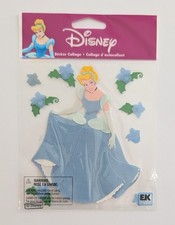 Jolee's Disney Princess Cinderella With Flowers Scrapbooking Stickers