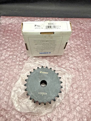 Tsubaki H35B24 SB Pignon Chaîne À Galets Perçage 1/2" - Neuf Boîte Ouverte - Photo 1/4