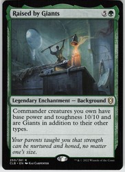 Raised by Giants 250/361 Commander Legends: Battle for Baldur's Gate Rare