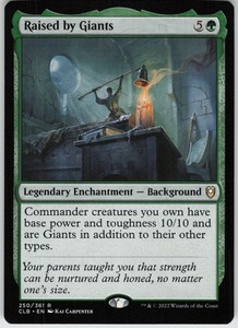 Raised by Giants 250/361 Commander Legends: Battle for Baldur's Gate Rare